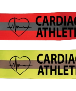 RUseeN Reflective Apparel Cardiac Athlete Collection Cardiac Athlete Reflective Elastic Arm Band, Leg Band