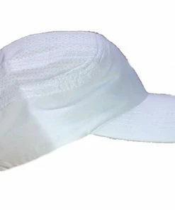 RUseeN Reflective Apparel LLC Reflective Hat - Turtle Running Team White Mesh Running Cap