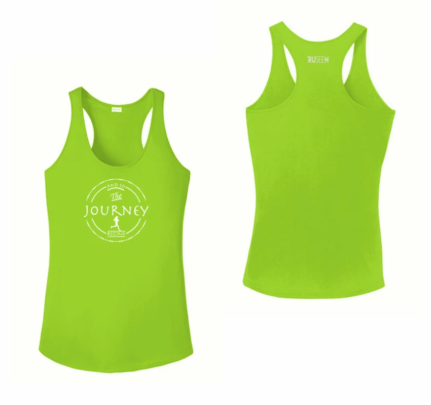 RUseeN Reflective Apparel Women's Tank Tops Women's Reflective Tank Top - Journey