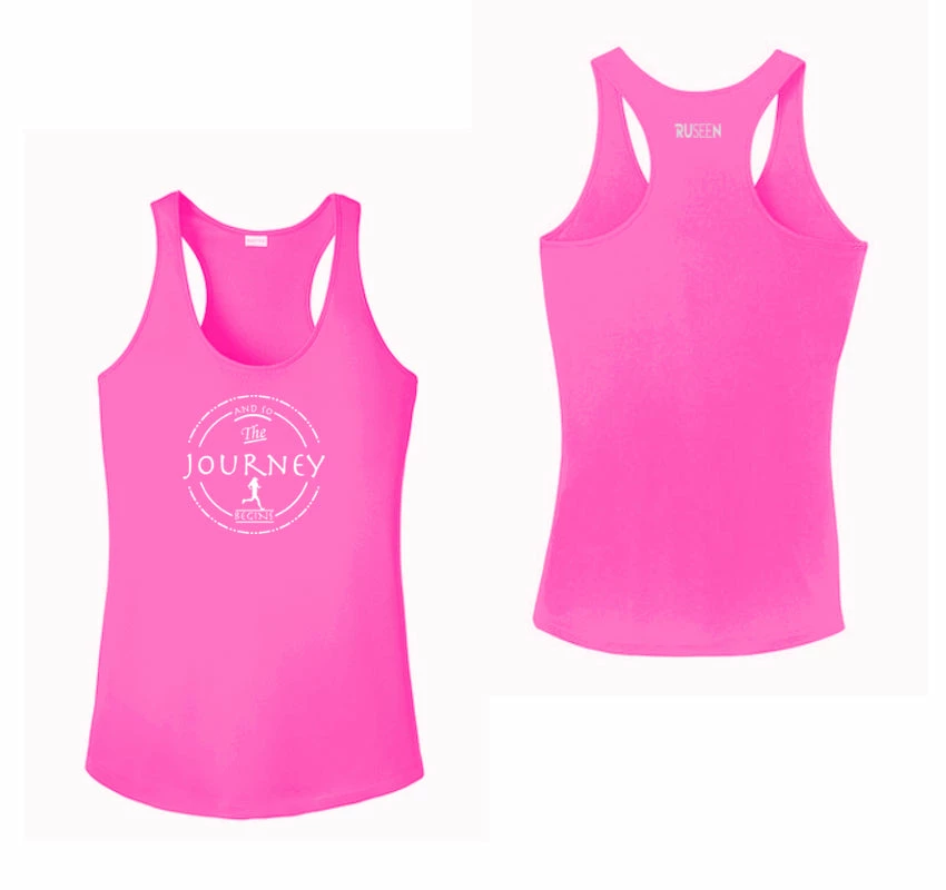 RUseeN Reflective Apparel Women's Tank Tops Women's Reflective Tank Top - Journey