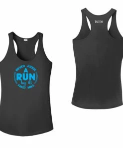 RUseeN Reflective Apparel Women's Tank Tops Women's Reflective Tank Top - Never Judge A Run