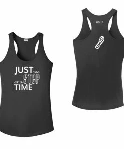 RUseeN Reflective Apparel Women's Tank Tops Women's Reflective Tank Top - Just One Step At A Time