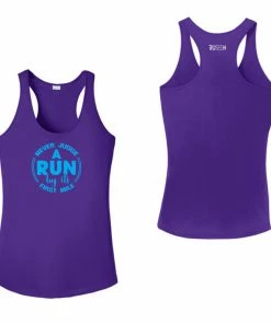 RUseeN Reflective Apparel Women's Tank Tops Women's Reflective Tank Top - Never Judge A Run