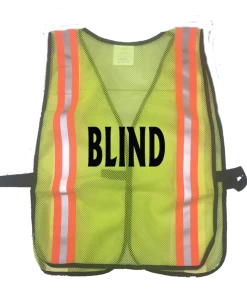 RUseeN Reflective Apparel Mesh Reflective Running Vest - Blind