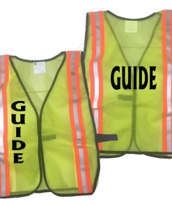 RUseeN Reflective Apparel Mesh Reflective Running Vest - Guide Guide Collection