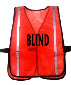 RUseeN Reflective Apparel Mesh Reflective Running Vest - Blind