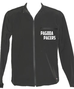 RUseeN Reflective Apparel Clubs Men's Black Soft Shell Jacket - Reading Pagoda Pacers