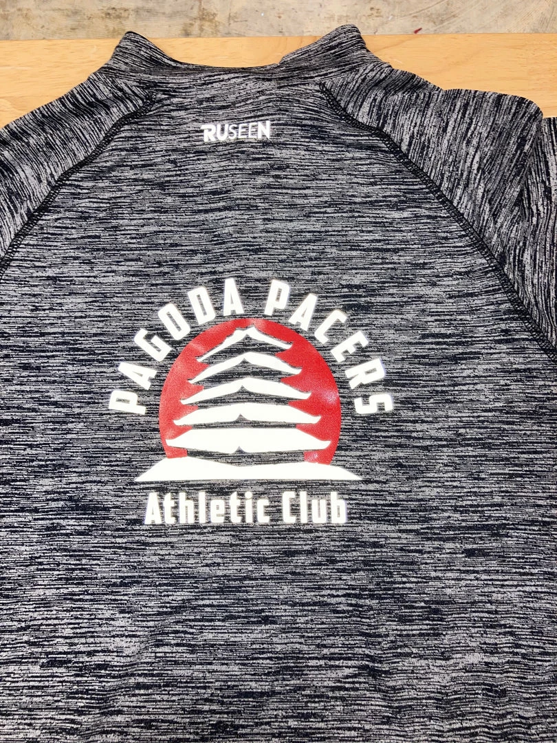 RUseeN Reflective Apparel Clubs Men's Reflective Quarter Zip Long Sleeve – Reading Pagoda Pacers