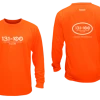 RUseeN Reflective Apparel Clubs Unisex Reflective Long Sleeve - 100 Half Marathons Club