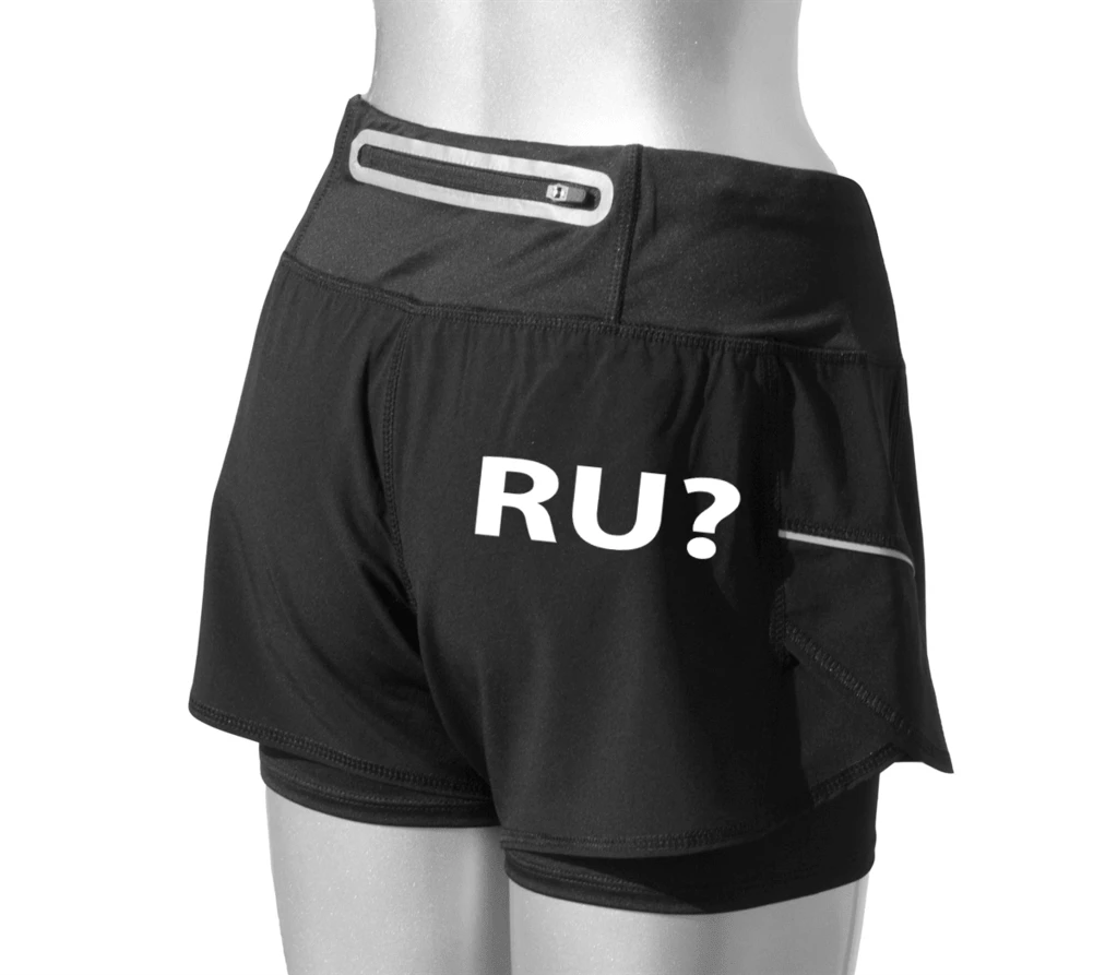 RUseeN Reflective Apparel Women's Running Shorts - Reading HHH Clubs