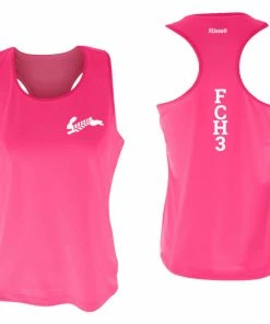 RUseeN Reflective Apparel Clubs Women's Reflective Tank Top - Flour City H3 - FCH3 - Design 1