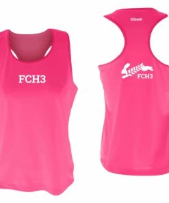 RUseeN Reflective Apparel Women's Reflective Tank Top - Flour City H3 - FCH3 - Design 3 Clubs