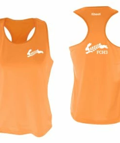 RUseeN Reflective Apparel Clubs Women's Reflective Tank Top - Flour City H3 - FCH3 - Design 2