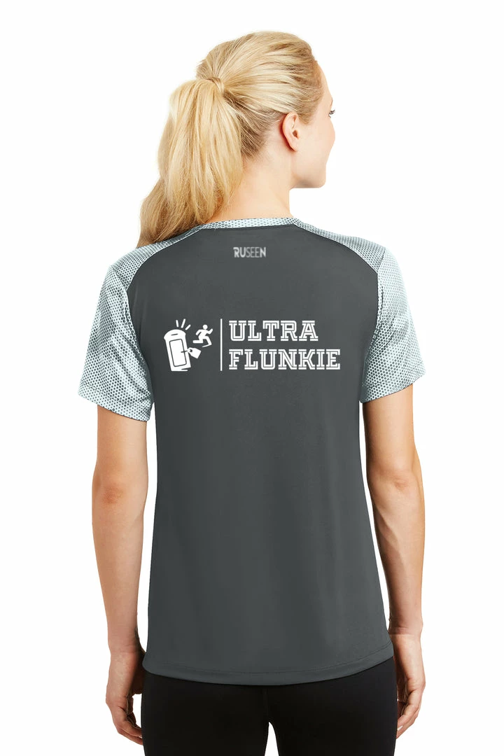 RUseeN Reflective Apparel Clubs Women's Reflective Short Sleeve Shirt - Ultra Flunkie - 2 Colors