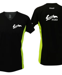 RUseeN Reflective Apparel Women's Reflective Short Sleeve Shirt - Flour City H3 - FCH3 - Design 2 Clubs