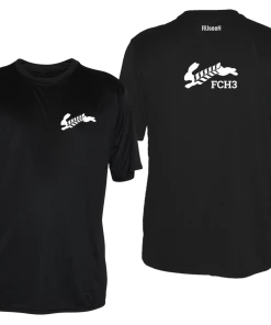 RUseeN Reflective Apparel Men's Reflective Short Sleeve Shirt - Flour City H3 - FCH3 - Design 2