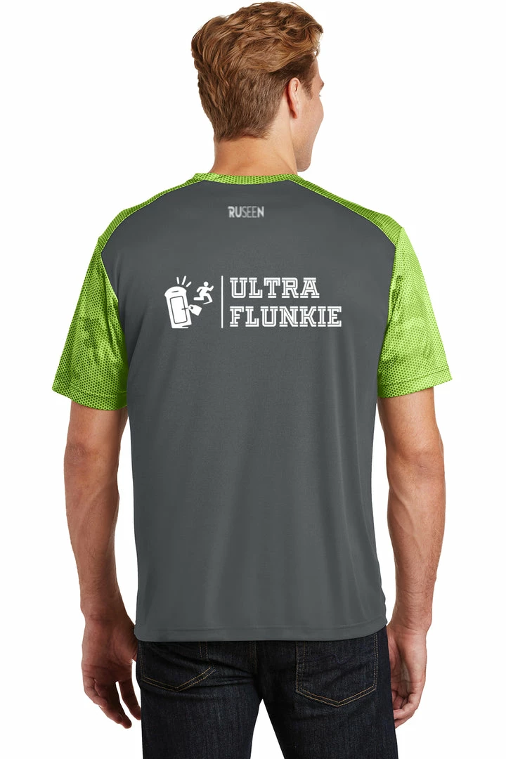 RUseeN Reflective Apparel Men's Reflective Short Sleeve Shirt - Ultra Flunkie - 2 Colors Clubs