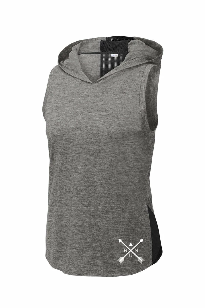 RUseeN Reflective Apparel Women's Short Sleeve Women's Reflective Hoodie Tank - Your Custom Design