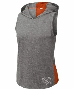 RUseeN Reflective Apparel Women's Short Sleeve Women's Reflective Hoodie Tank - Your Custom Design