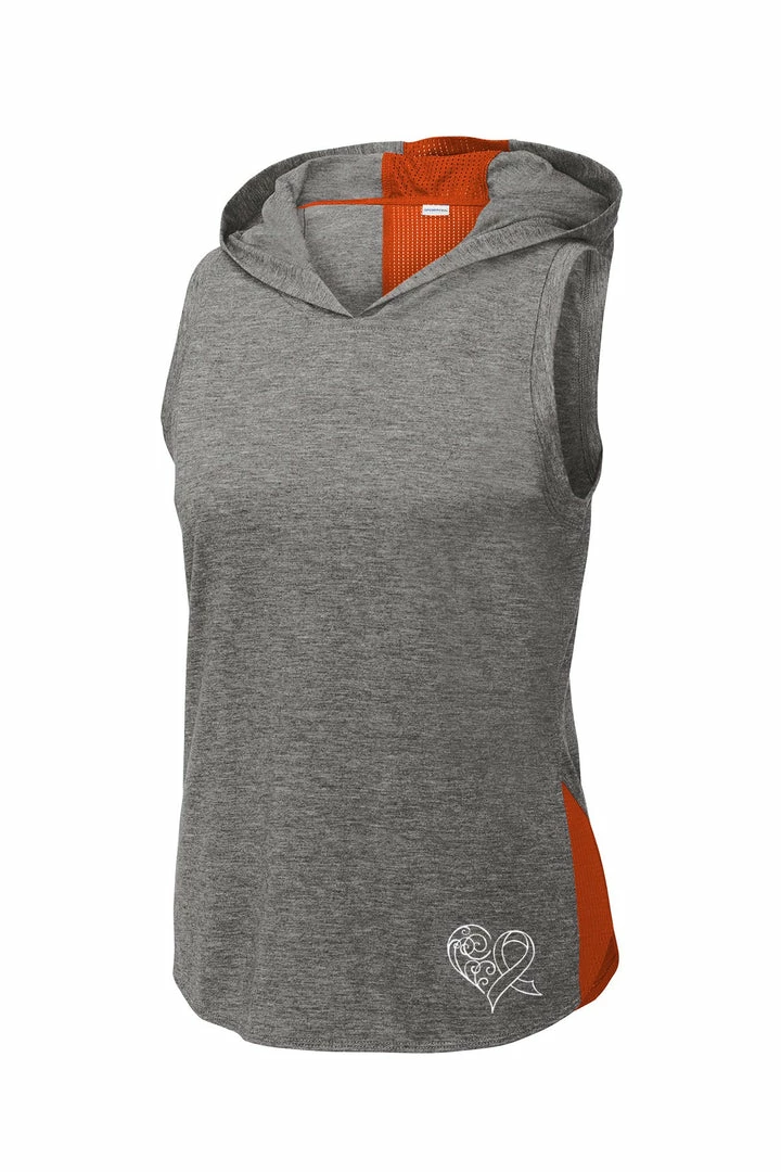 RUseeN Reflective Apparel Women's Short Sleeve Women's Reflective Hoodie Tank - Your Custom Design