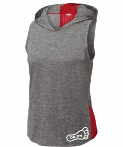 RUseeN Reflective Apparel Women's Short Sleeve Women's Reflective Hoodie Tank - Your Custom Design