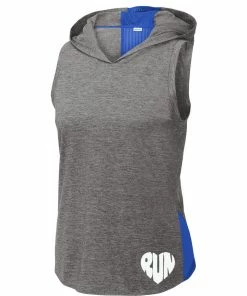 RUseeN Reflective Apparel Women's Short Sleeve Women's Reflective Hoodie Tank - Your Custom Design