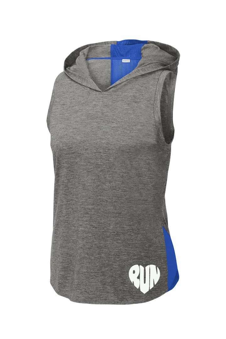 RUseeN Reflective Apparel Women's Short Sleeve Women's Reflective Hoodie Tank - Your Custom Design