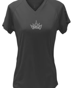 RUseeN Reflective Apparel Women's Reflective Short Sleeve Shirt - Sparkle