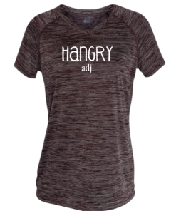 RUseeN Reflective Apparel Women's Reflective Short Sleeve Shirt - Hangry