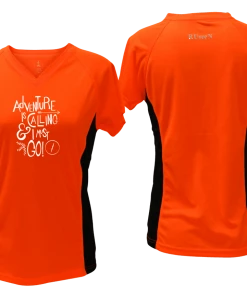 RUseeN Reflective Apparel Women's Reflective Short Sleeve Shirt - Adventure Women's Short Sleeve