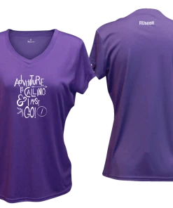 RUseeN Reflective Apparel Women's Reflective Short Sleeve Shirt - Adventure Women's Short Sleeve