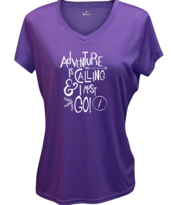 RUseeN Reflective Apparel Women's Reflective Short Sleeve Shirt - Adventure Women's Short Sleeve