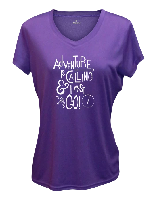 RUseeN Reflective Apparel Women's Reflective Short Sleeve Shirt - Adventure Women's Short Sleeve