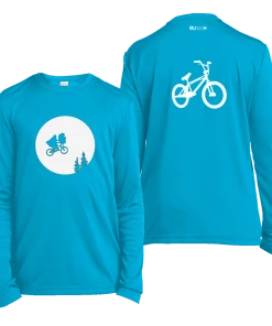 RUseeN Reflective Apparel Kids Reflective Long Sleeve Shirt - Retro Bike