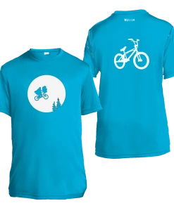 RUseeN Reflective Apparel Kids Reflective Short Sleeve Shirt - Retro Bike