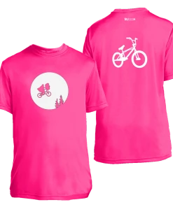 RUseeN Reflective Apparel Kids Reflective Short Sleeve Shirt - Retro Bike