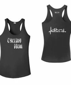 RUseeN Reflective Apparel Women's Tank Tops Women's Reflective Tank Top - Cycling Mom