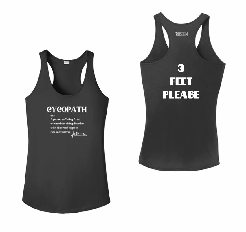 RUseeN Reflective Apparel Women's Tank Tops Women's Reflective Tank Top - Cycopath
