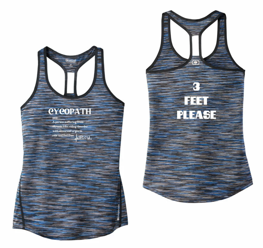 RUseeN Reflective Apparel Women's Tank Tops Women's Reflective Tank Top - Cycopath