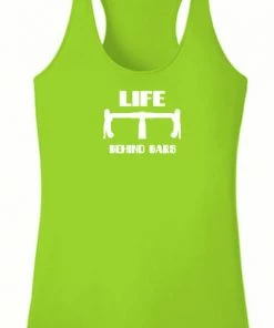 RUseeN Reflective Apparel Women's Reflective Tank Top - Life Behind Bars Women's Tank Tops