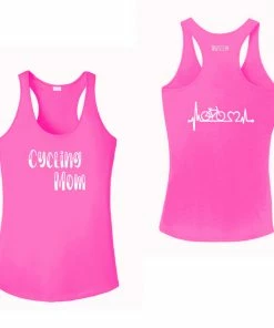 RUseeN Reflective Apparel Women's Tank Tops Women's Reflective Tank Top - Cycling Mom