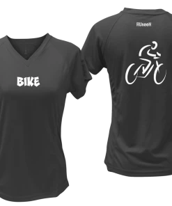 RUseeN Reflective Apparel Women's Reflective Short Sleeve Shirt - Bike Women's Short Sleeve
