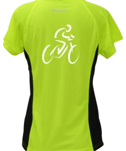 RUseeN Reflective Apparel Women's Reflective Short Sleeve Shirt - Bike Women's Short Sleeve