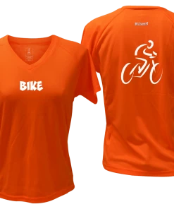 RUseeN Reflective Apparel Women's Reflective Short Sleeve Shirt - Bike Women's Short Sleeve