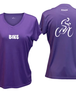 RUseeN Reflective Apparel Women's Reflective Short Sleeve Shirt - Bike Women's Short Sleeve