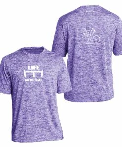 RUseeN Reflective Apparel Men's Reflective Short Sleeve Shirt - Life Behind Bars