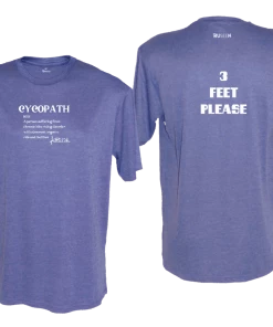 RUseeN Reflective Apparel Men's Reflective Short Sleeve Shirt - Cycopath Men's Short Sleeve