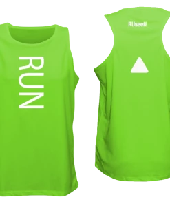 RUseeN Reflective Apparel Men's Reflective Tank - RUN
