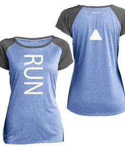 RUseeN Reflective Apparel Women's Reflective Short Sleeve Shirt - RUN Women's Short Sleeve