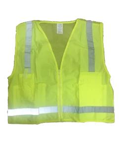 RUseeN Reflective Apparel Reflective Economy Zip Vest Vests